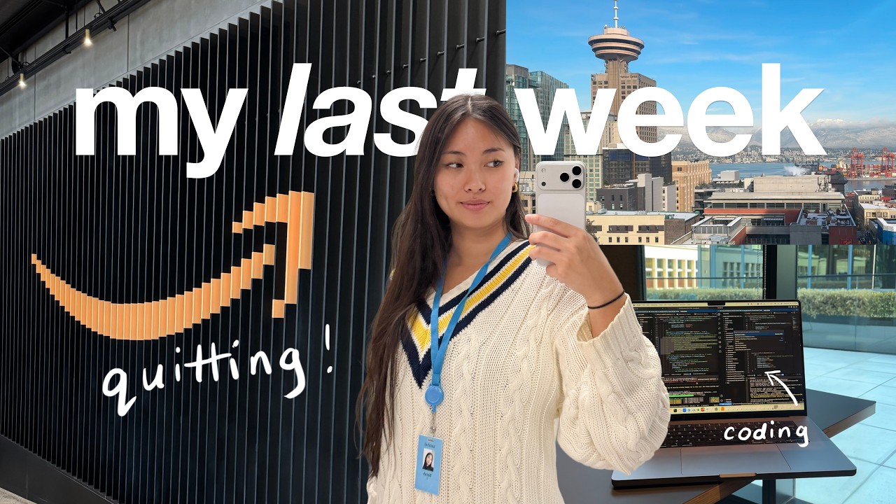 Sarah’s video: My Last Week as an Amazon Software Engineer